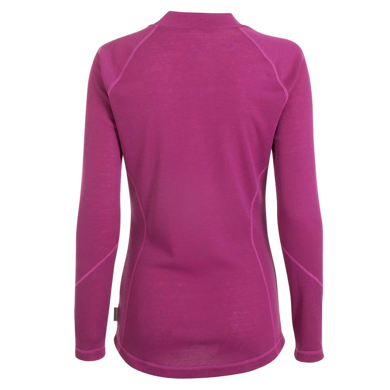 Simple Warm Women's Ski Base Layer Purple Decathlon