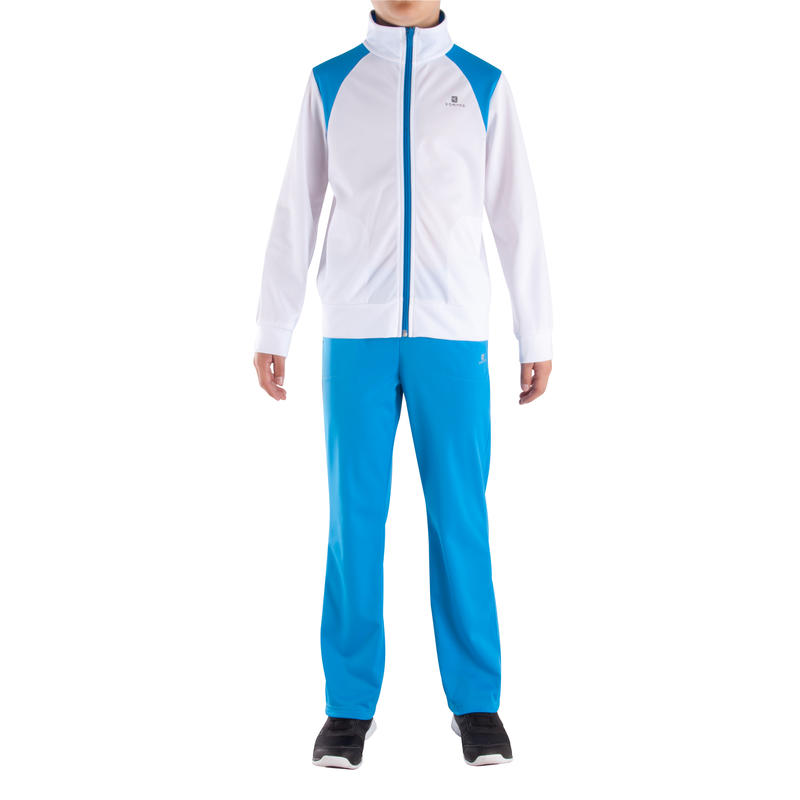 Gym Y Esofman Takimi Erkek Cocuk Beyaz Domyos By Decathlon
