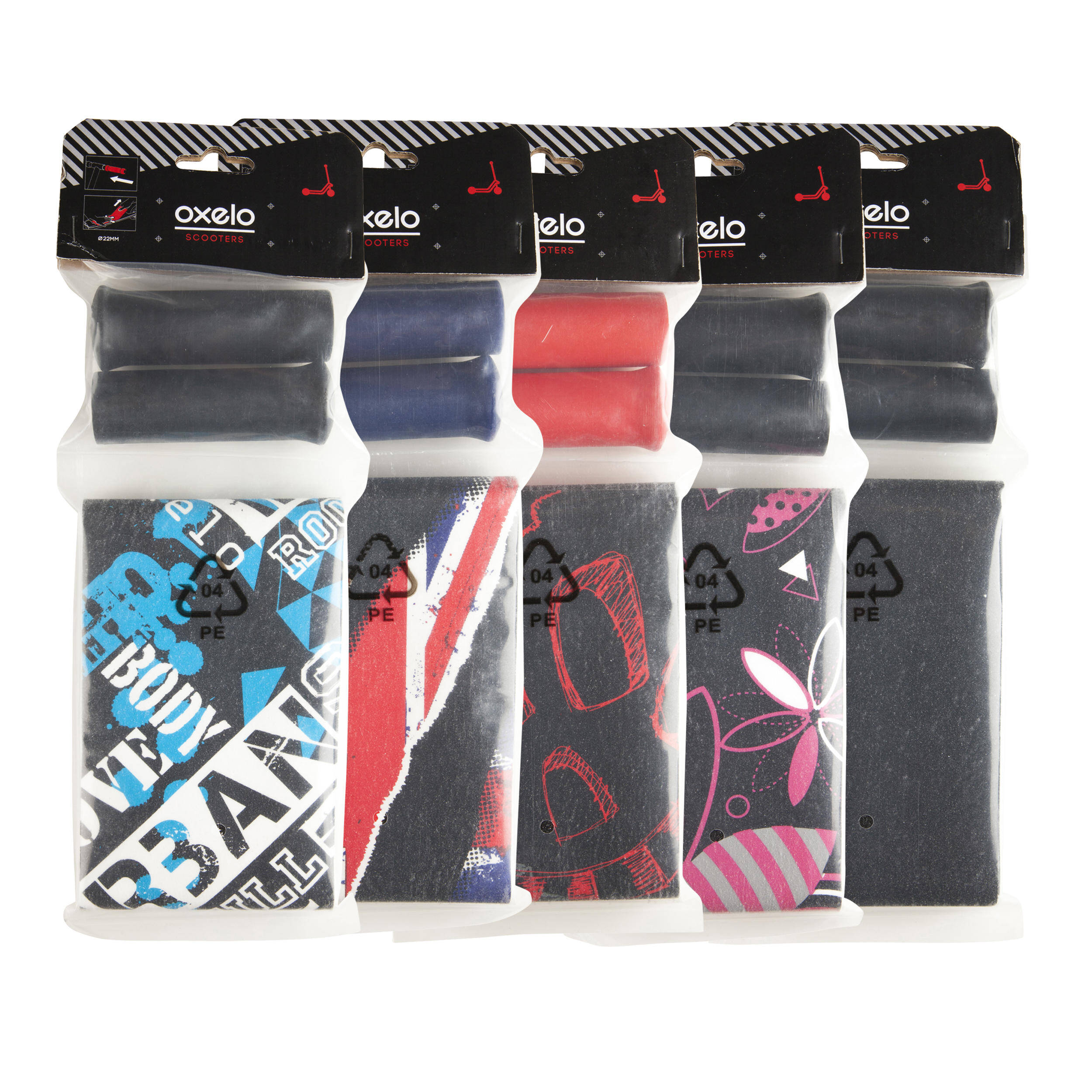 Handles + Grip - Black -  4