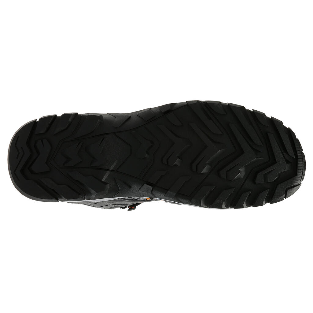 Wanderschuhe Forclaz 100 Mid Fresh Herren grau