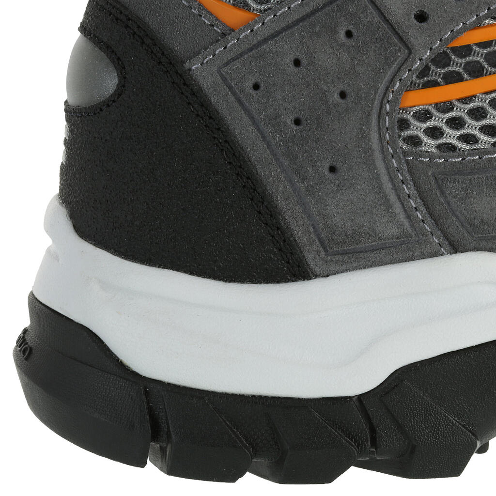 Wanderschuhe Forclaz 100 Mid Fresh Herren grau