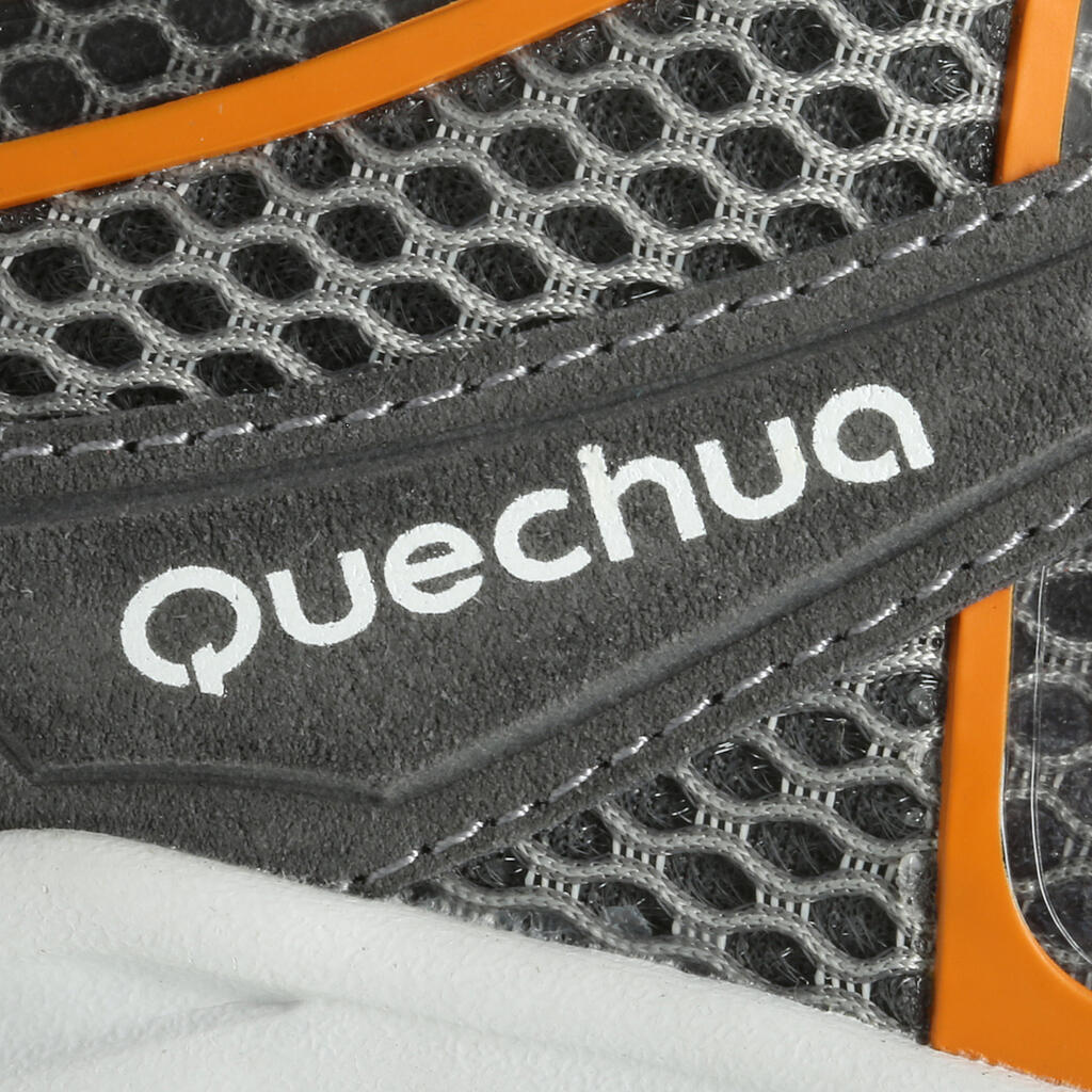 Wanderschuhe Forclaz 100 Mid Fresh Herren grau