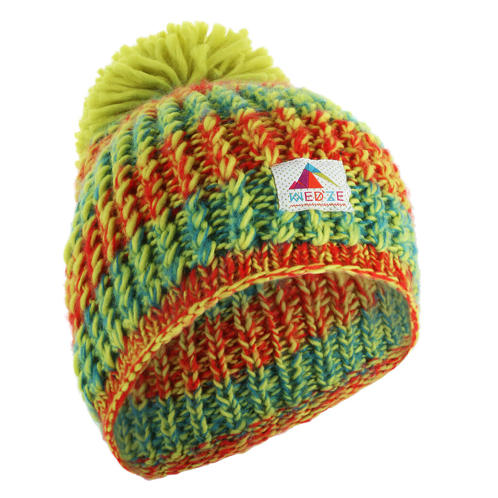 Wed'ze Freeride 1001 Ski Hat Adult - Sulphur Yellow