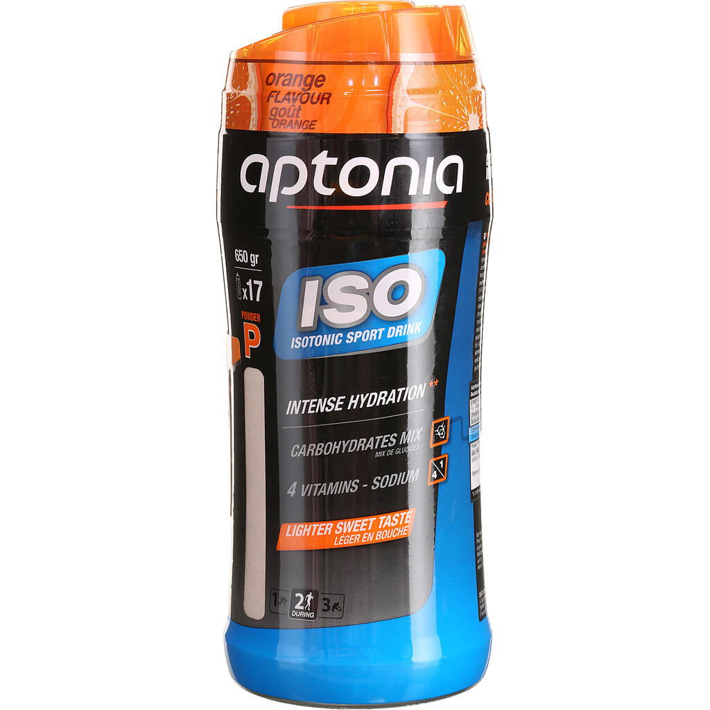 Ισοτονικό ποτό iso σε σκόνη 650g - πορτοκάλι