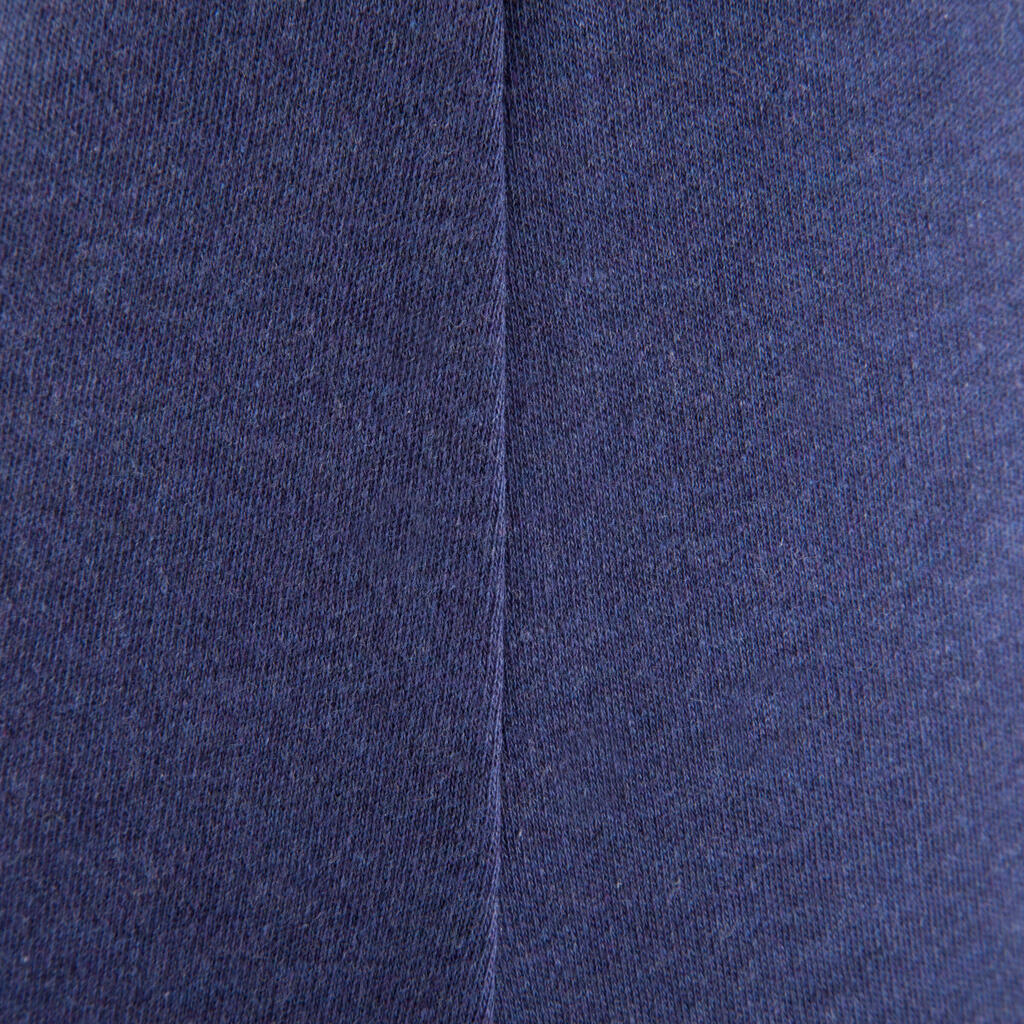 Top Biobaumwolle für Gymnastik und Yoga Damen, blau