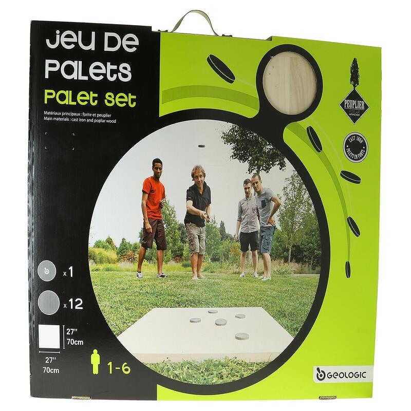 Wurfspiel „Jeu de palets breton“ Set