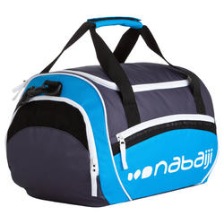 SAC DE NATATION 500 30L BLEU GRIS