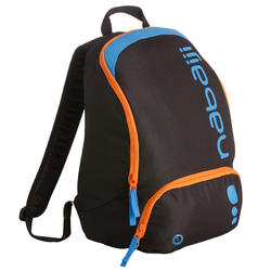 SAC A DOS 17L NOIR ORANGE