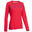 Techwool 190 Women's Long-Sleeved Hiking T-shirt - Pink, Wool