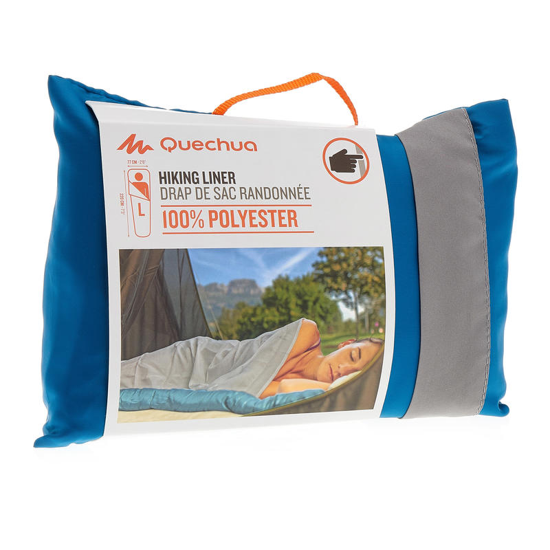 Basic hiking sleeping bag liner Decathlon