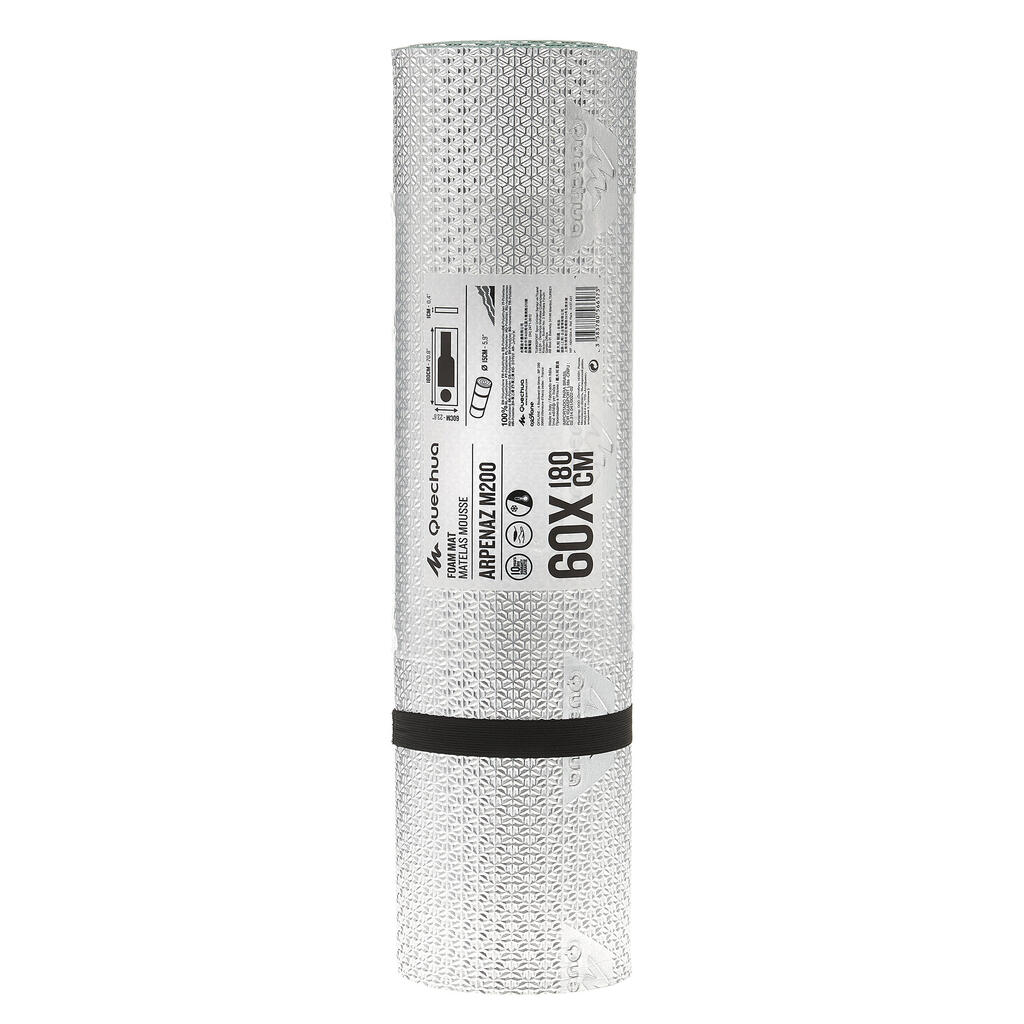 Matelas de trekking ARPENAZ M200 mousse vert