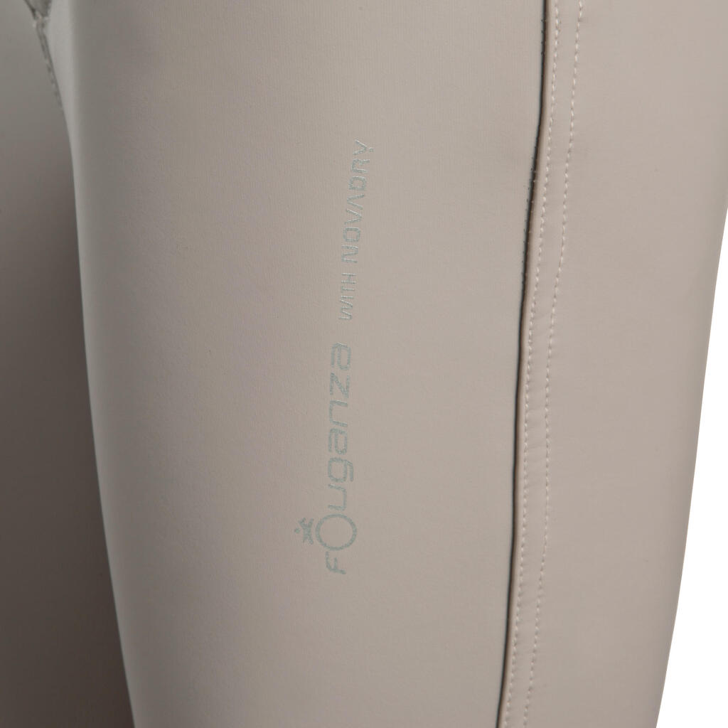 Winter-Reithose Kipwarm wasserdicht Kinder schwarz