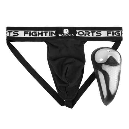 Flexible Adult Combat Sports Competition Briefs and Groin Guard