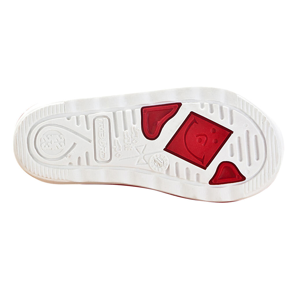 Segelgummistiefel Sailing 100 Kinder hellblau