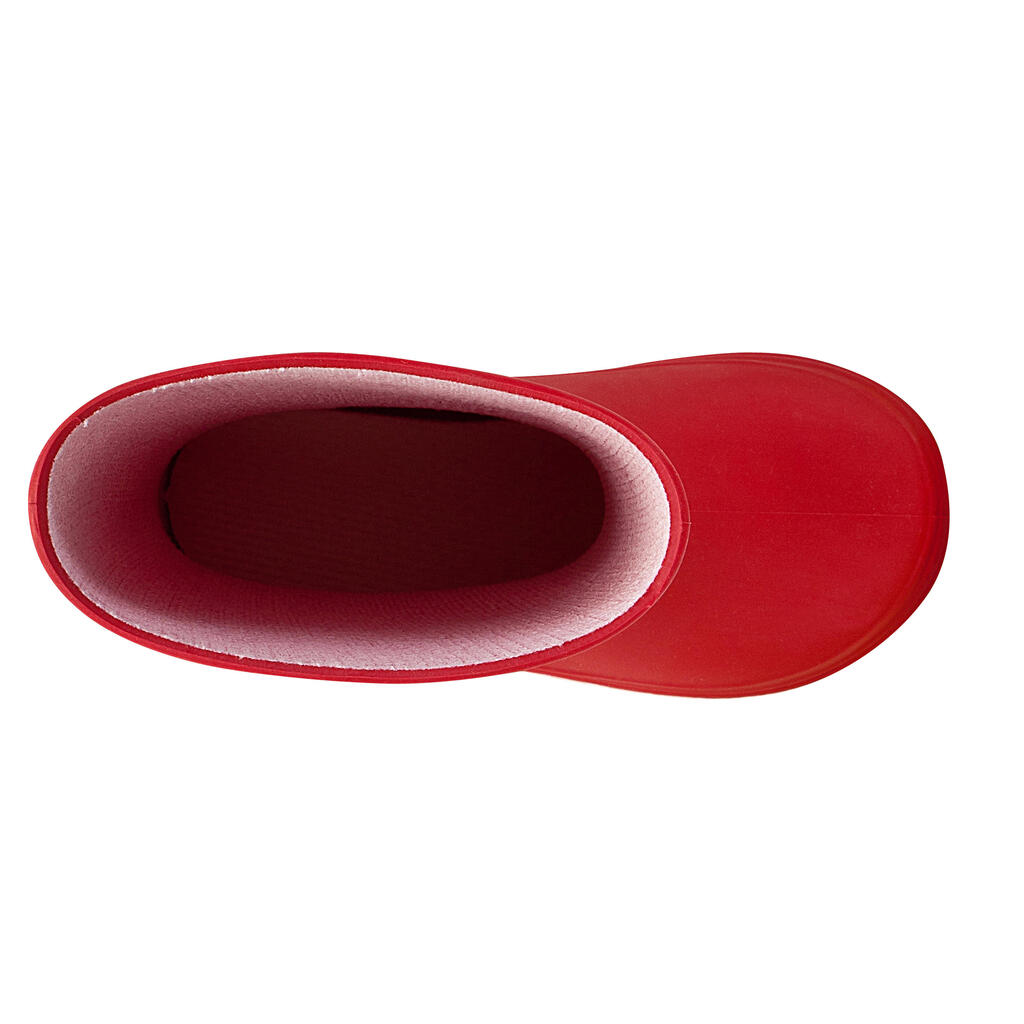 Segelgummistiefel Sailing 100 Kinder hellblau