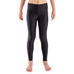 Legging Gymnastique Fille (GAF et GR) noir 100