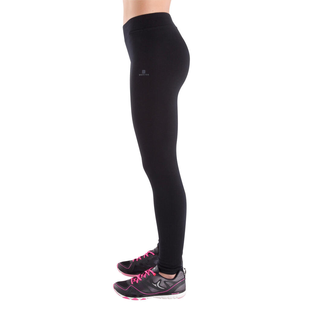 Leggings Fit + Slim Damen schwarz