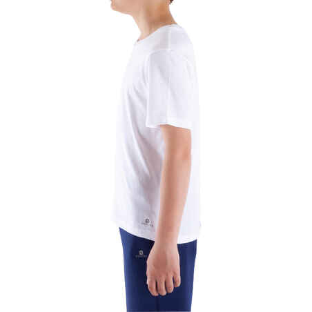Boys' Fitness T-Shirt - White