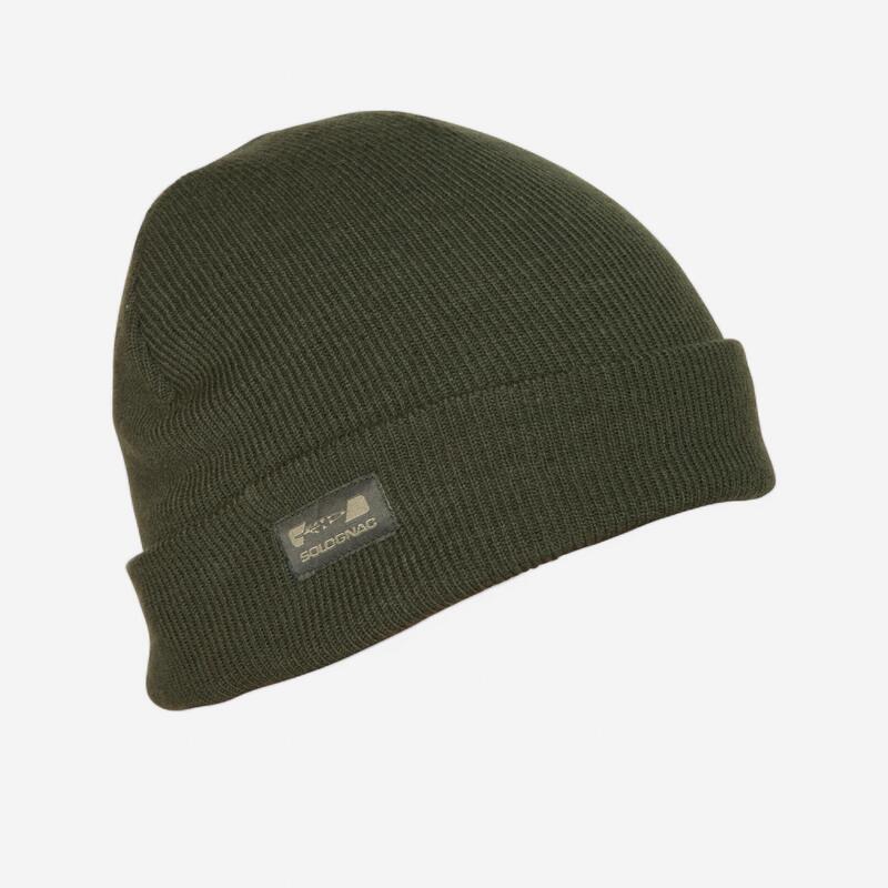 300 Warm Knitted Hunting Hat - Green