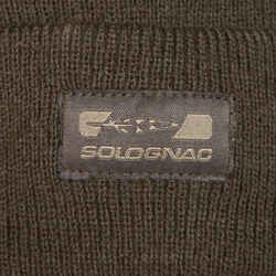 300 Warm Knitted Hunting Hat - Brown