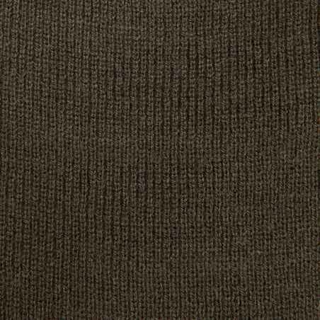 Warm Knitted Hat - Brown
