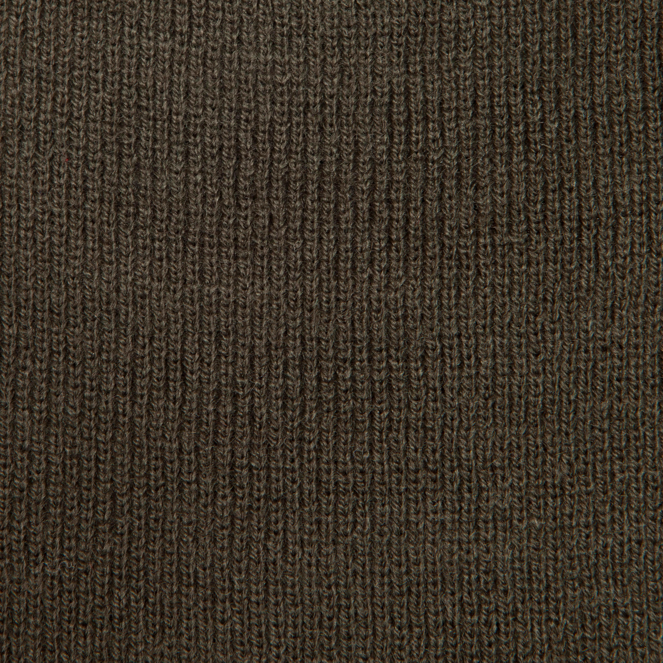 Warm Knitted Hat - Brown 4/4