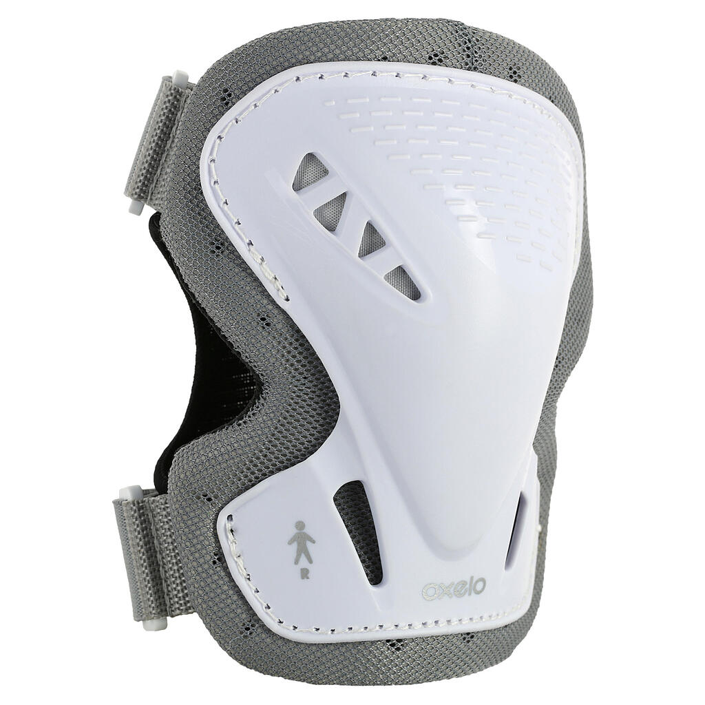 Protektoren Schoner Schützer 3er-Set Fit 3 Damen grau/weiß