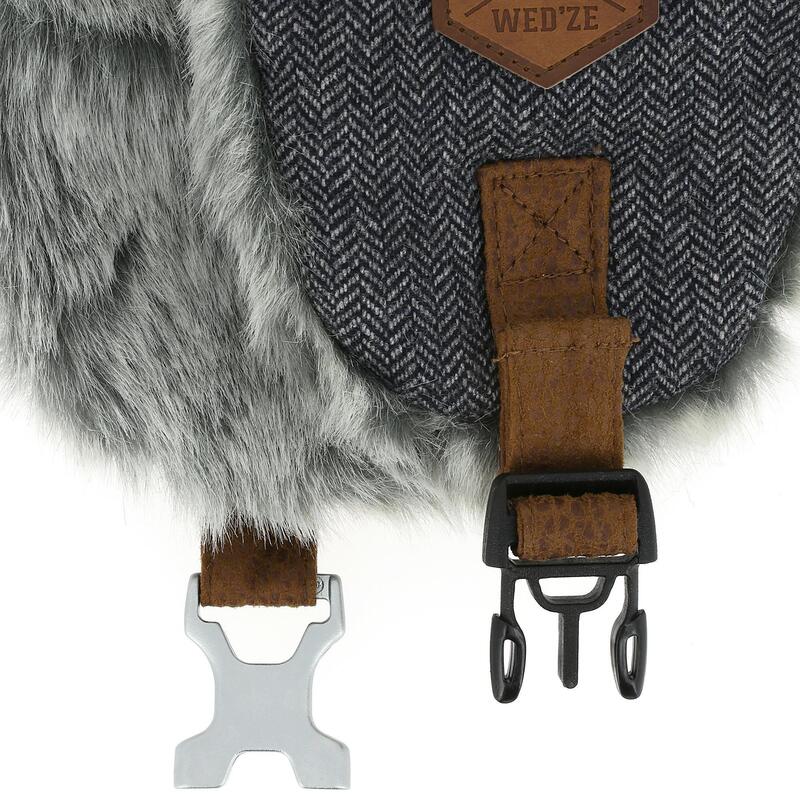 Gorro invierno con orejeras Adulto Wedze Cruising