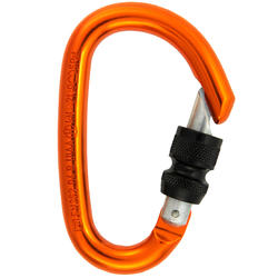 Schroefkarabiner voor klimsport en alpinisme Spider HMS