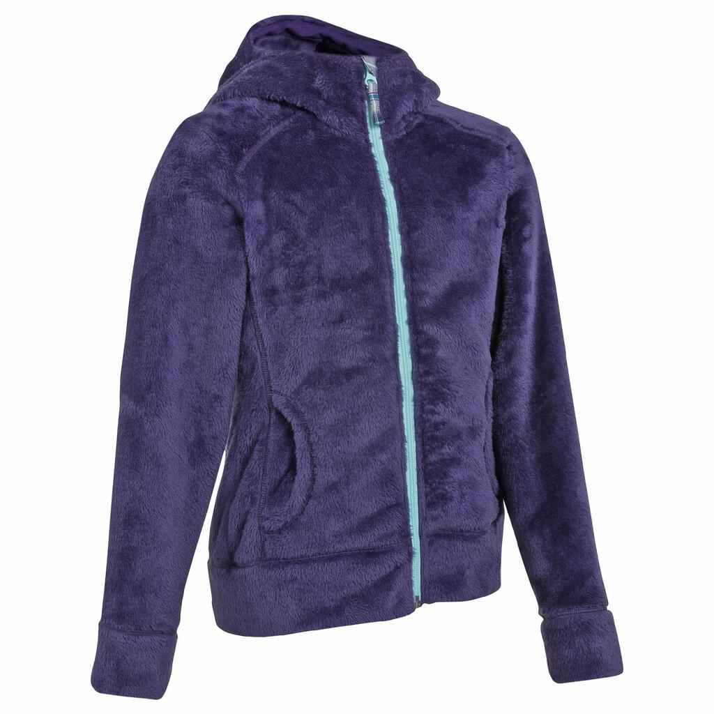 Forclaz 500 Girl Pullover - Purple