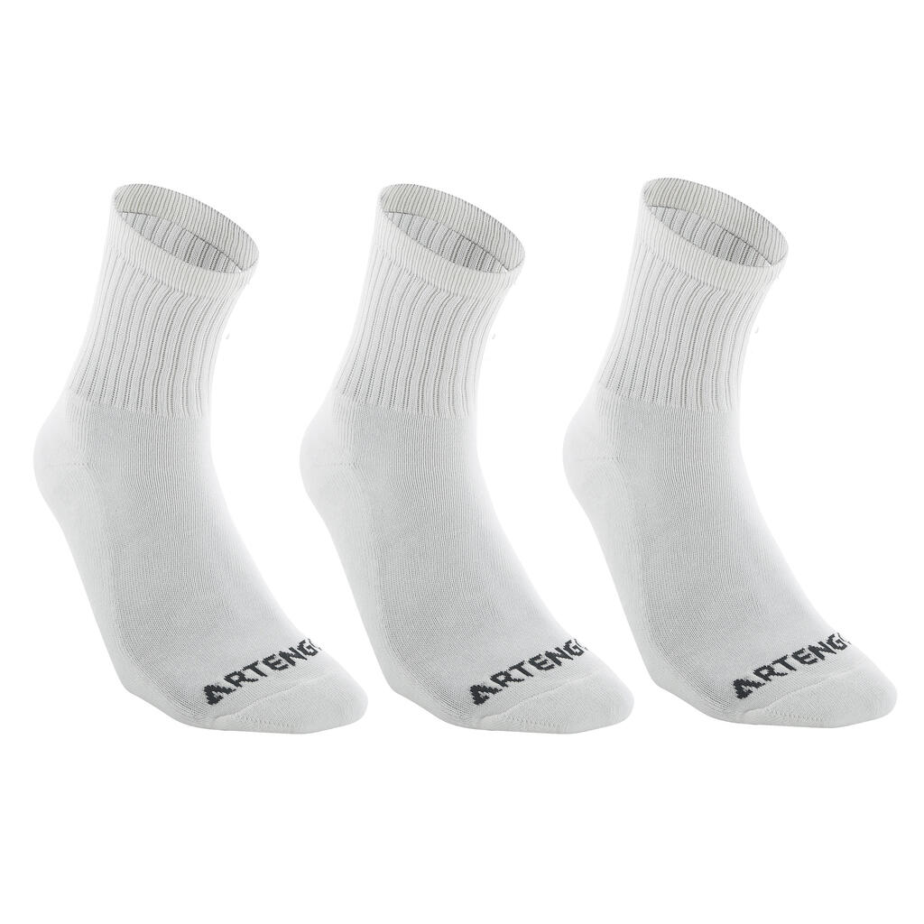 Adult High Sports Socks Tri-Pack RS 100 