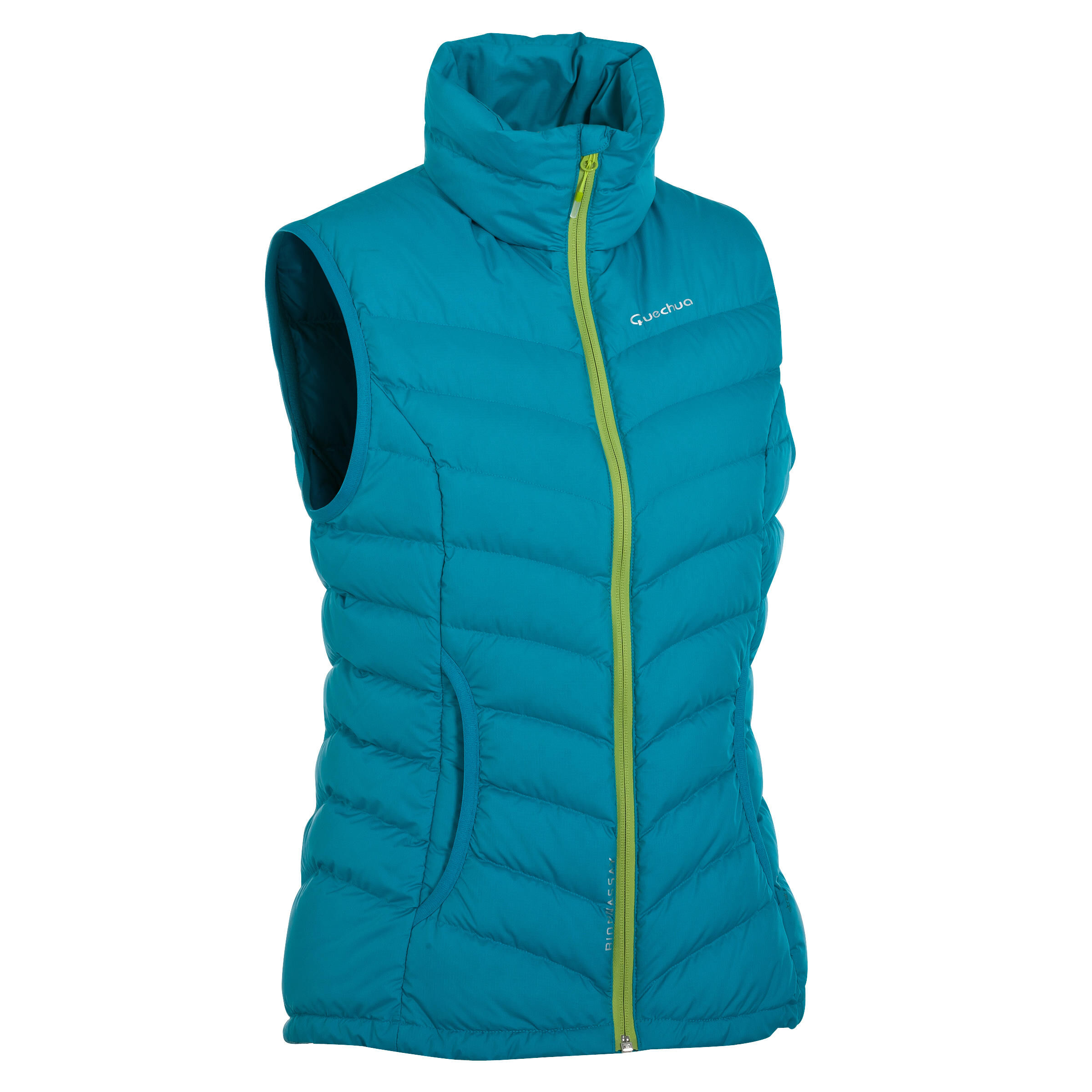 FORCLAZ Bionnassay 800 Xlight Women's Hiking Gilet (sleeveless down jacket) QUECHUA blue