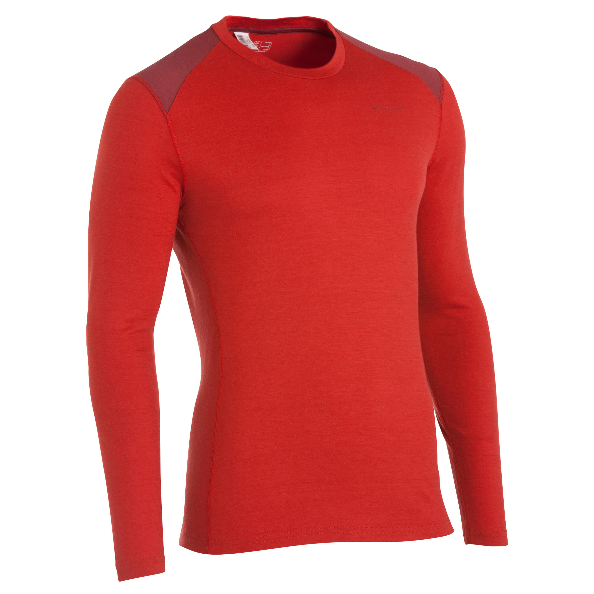 FORCLAZ TechWOOL 100 warm T-Shirt Red