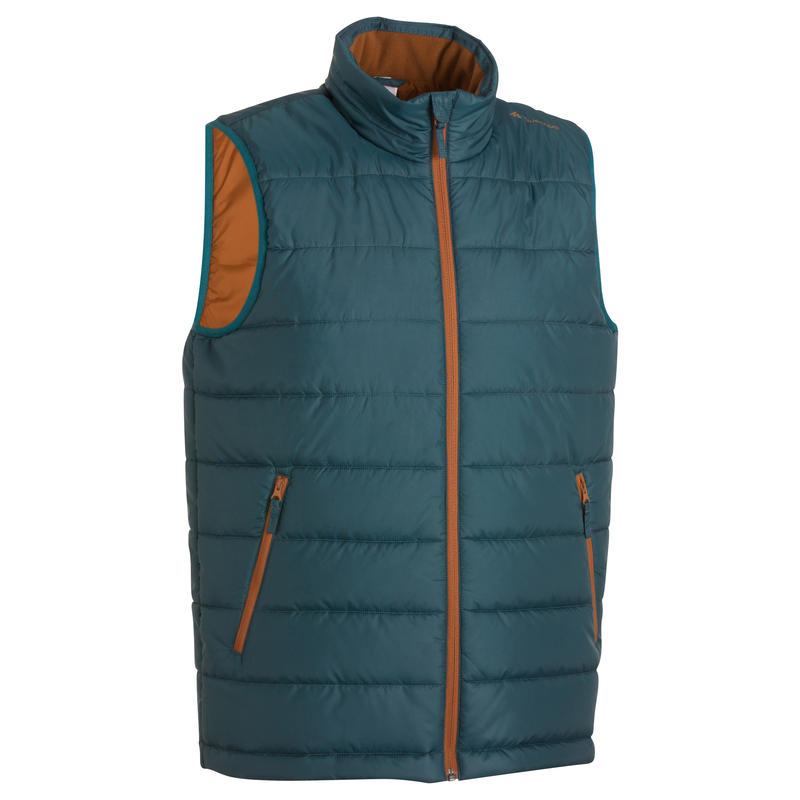 Arpenaz 50 men's hiking Gilet (sleeveless down jacket) - blue - Decathlon