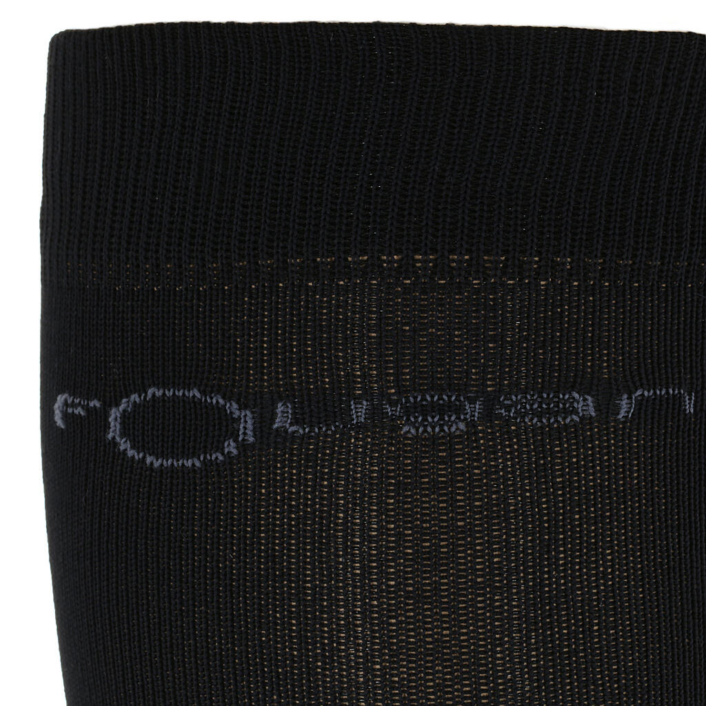 Chaussettes équitation adulte 700 noir