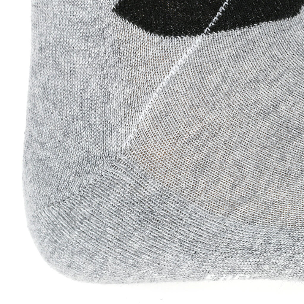 Reitsocken Erwachsene doppelpack marineblau/bordeaux
