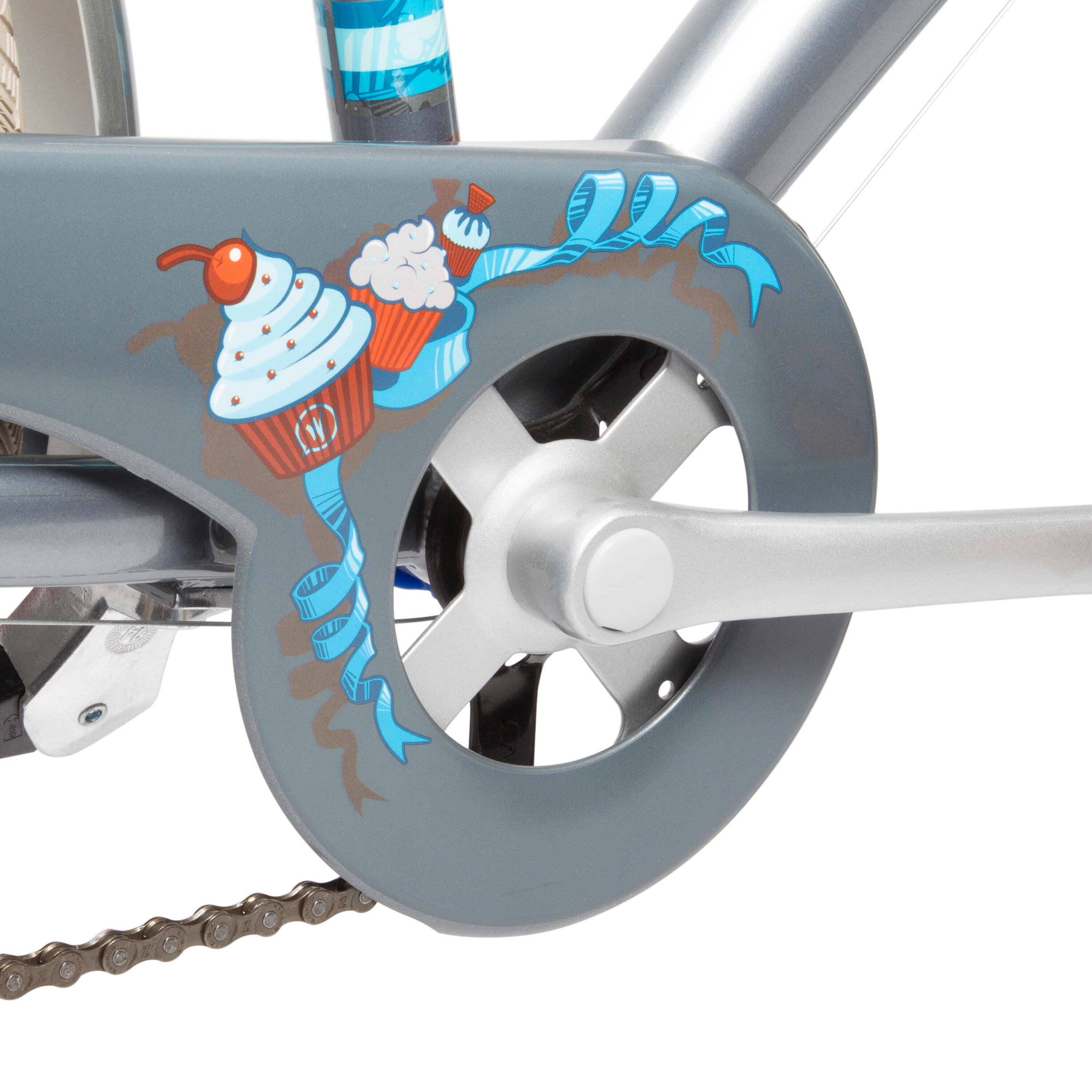Poply 500 Kids' 24-Inch Bike - Grey 9/19