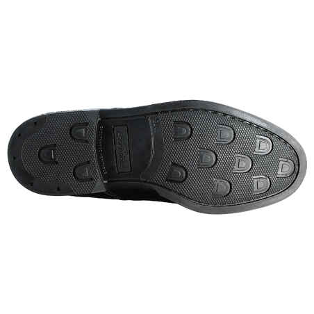 Holšteinų raitelio auliniai batai suaugusiesiems – juodi