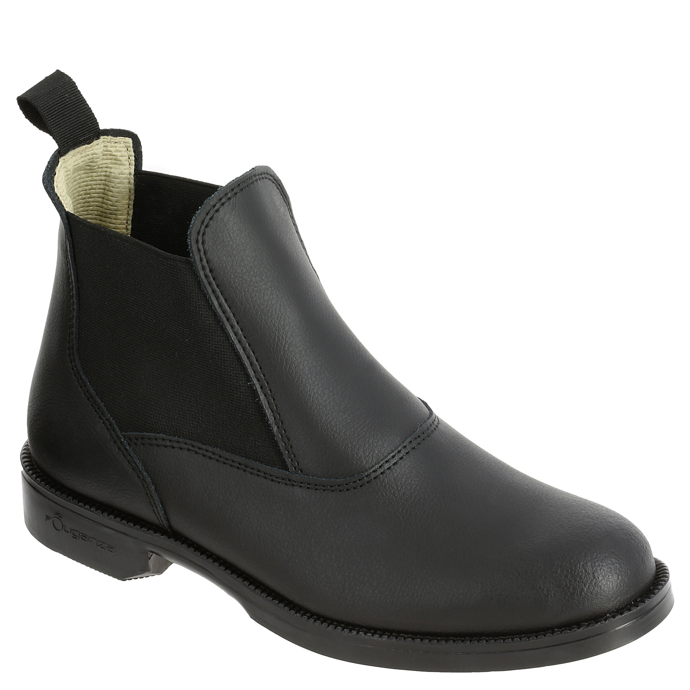 Ghete Piele Classic Negru