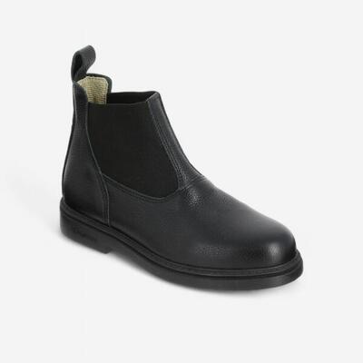 Jodhpurs voor kinderen classic leer zwart