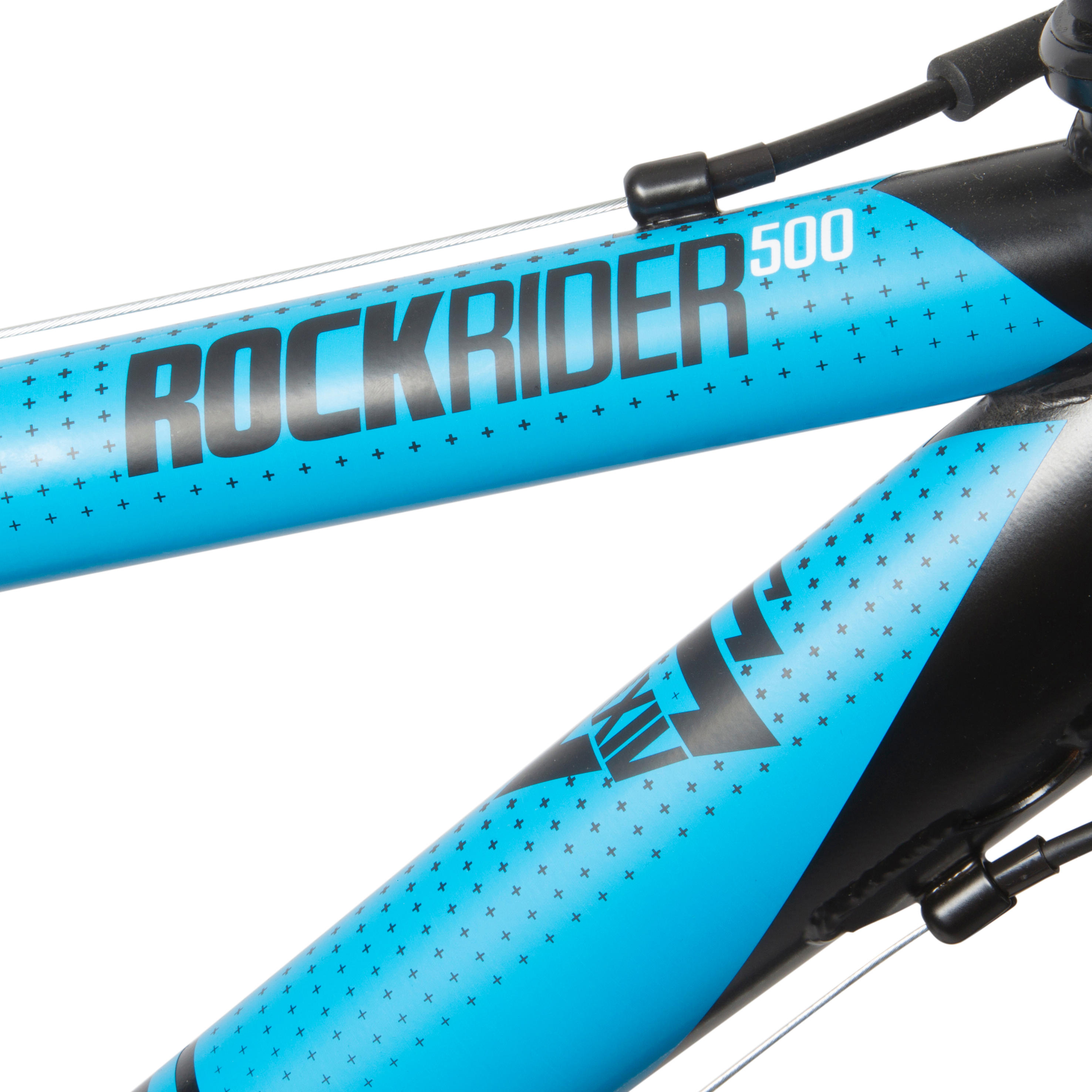Rockrider 500 Kids' 24-Inch Mountain Bike 9-12 Years - Blue - Decathlon