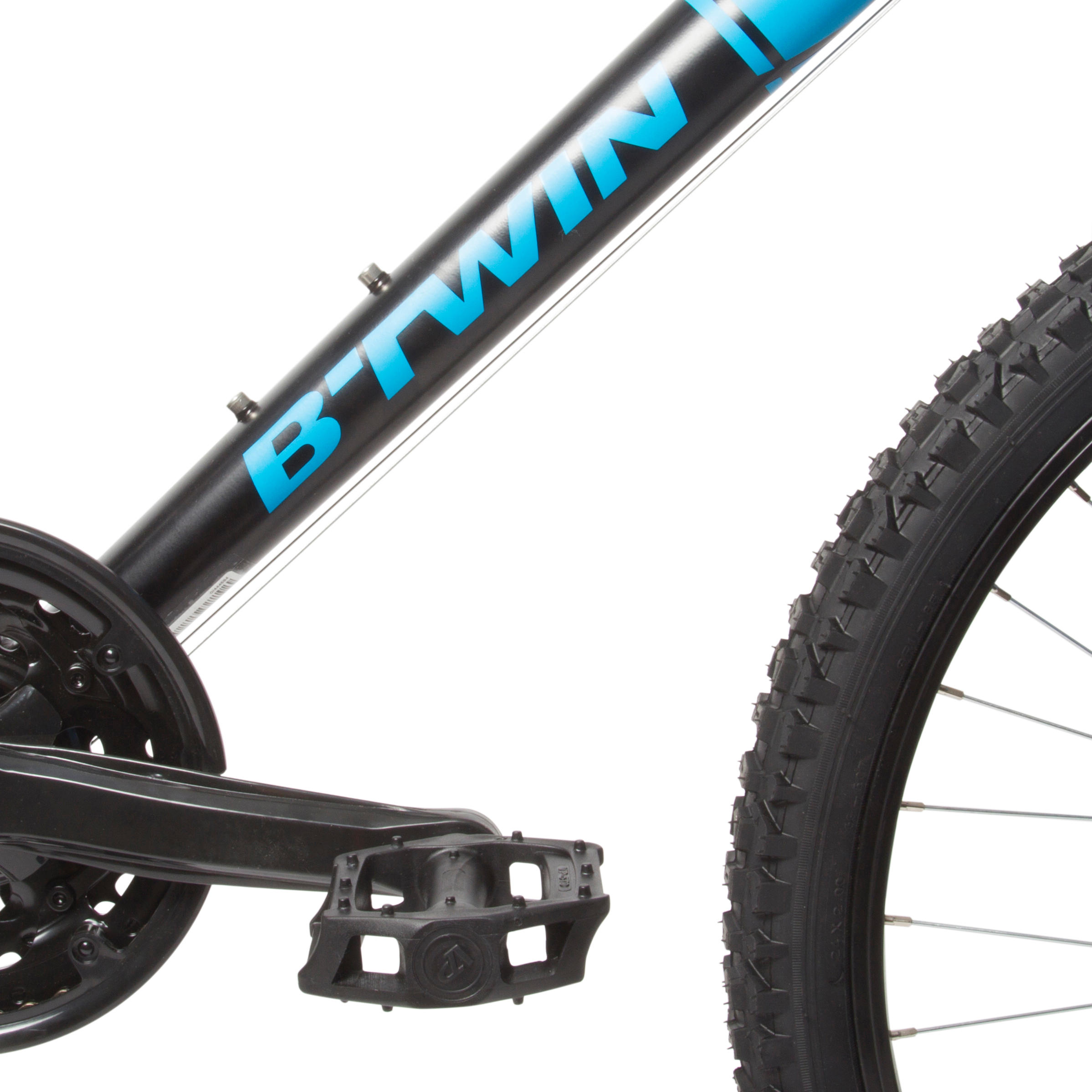 Rockrider 500 Kids' 24-Inch Mountain Bike 9-12 Years - Blue - Decathlon