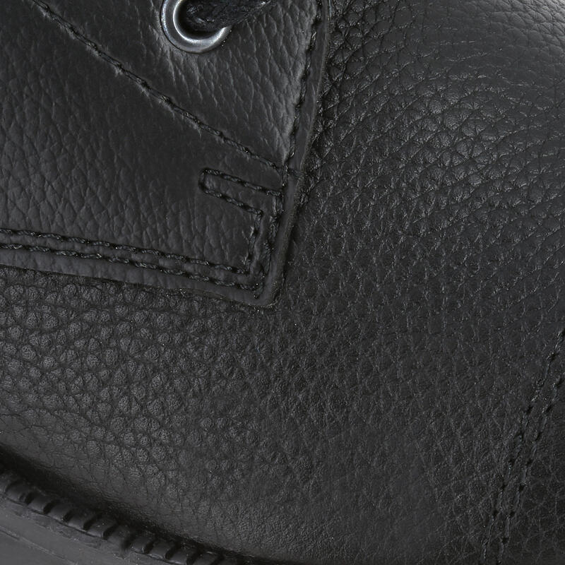 Botines Equitación Fouganza Classic Adulto Negro Con Cordones