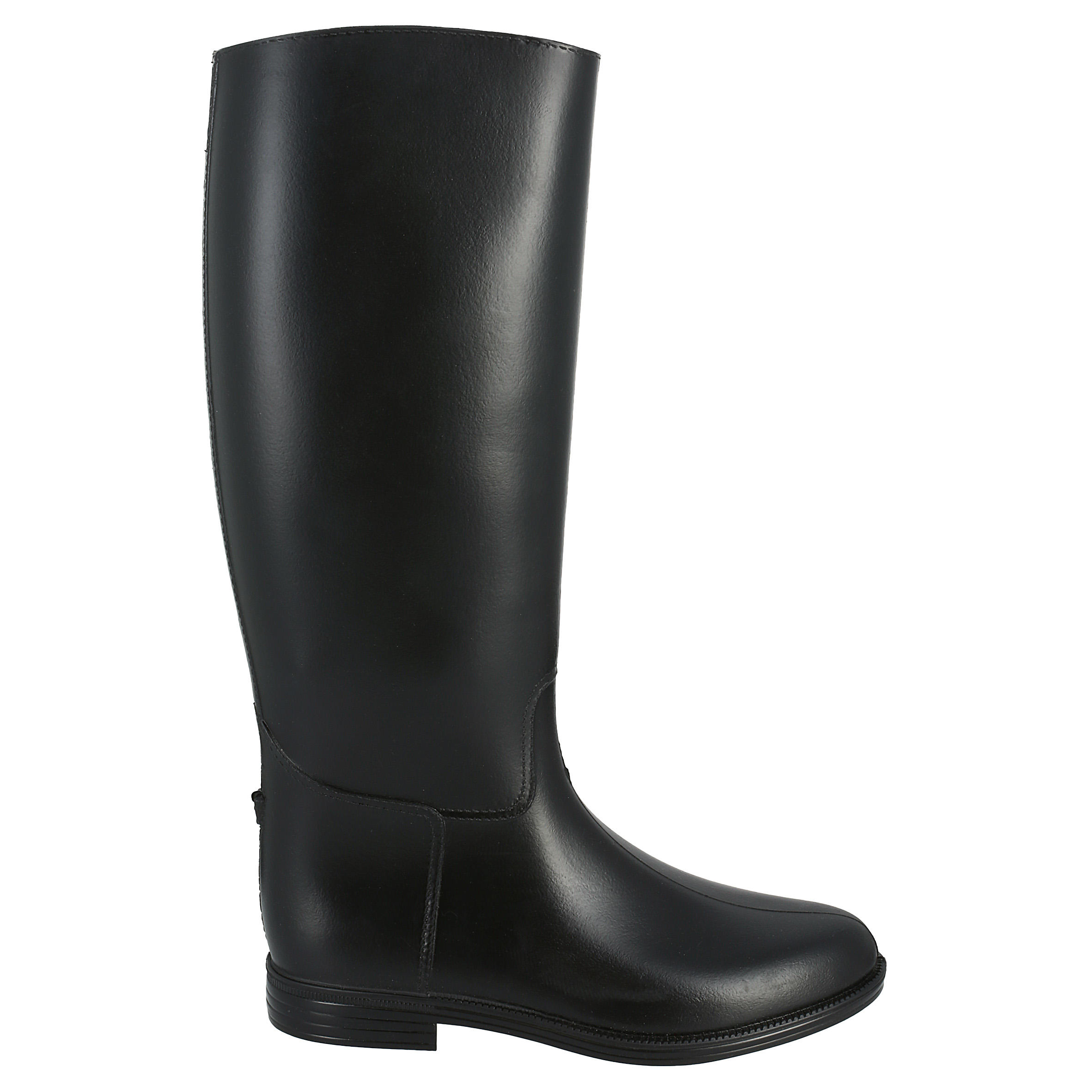 rubber long riding boots