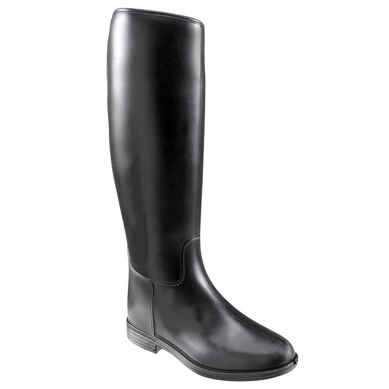 Bottes équitation enfant SCHOOLING doublées noir - tailles 28 au 34