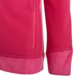 SOUS VESTE SKI FEMME MID WOOL ROSE WEDZE