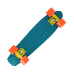 Cruiser Skateboard Yamba 100 - Blue/Coral