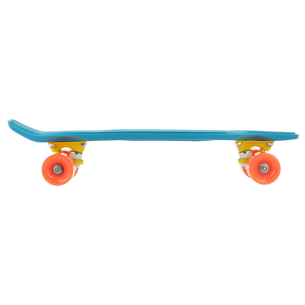 Cruiser Skateboard Yamba 100 - Yellow/Green