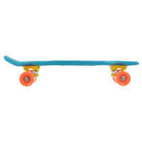 Cruiser Skateboard Yamba 100 blau/koralle