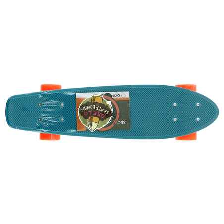 Cruiser Skateboard Yamba 100 - Blue/Coral